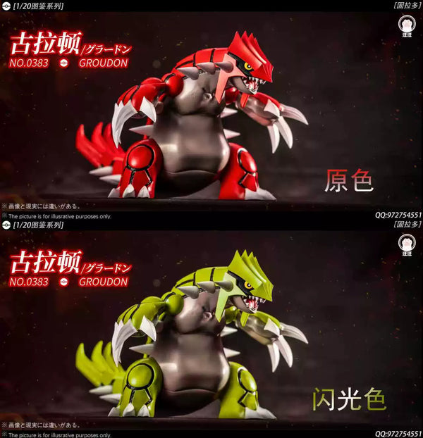 Pokémon Pokédex Series Hoenn Region Groudon 1/20 GK Statue - WangWang Studio [Pre-Order]