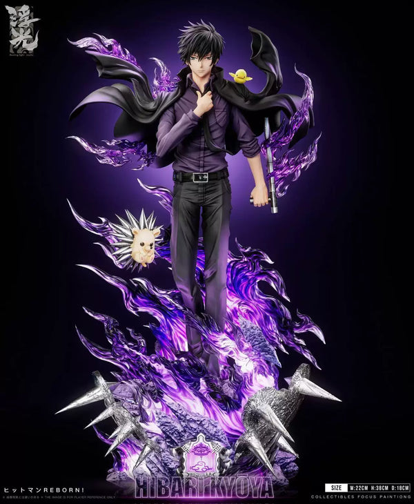 Katekyo Hitman Reborn Standing Posture Series Kyoya Hibari 1/6 GK Statue - Floating Light Studio [In-Stock]