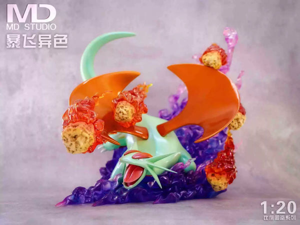 Pokémon Salamence Evolution Group GK Statue - MD Studio [Pre-Order]