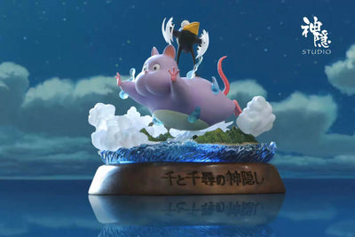Spirited Away Encounter Series Totoro Floating Journey in the Clouds GK Statue - Shen Yin Studio [In-Stock]