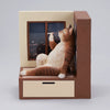 Philosopher Cat at the Windowsill Licensed Statue - JXK Studio [Pre-Order]