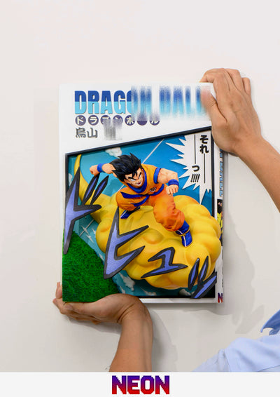 Dragon Ball #1 Comic Book Somersault Cloud Goku GK Statue - NEON Studio [Pre-Order]