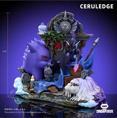 Pokémon #1 Ghost Series Scene Skeledirge Broken Throne 1/20 GK Statue - Dream Box Studio [Pre-Order]