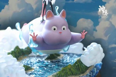 Spirited Away Encounter Series Totoro Floating Journey in the Clouds GK Statue - Shen Yin Studio [In-Stock]