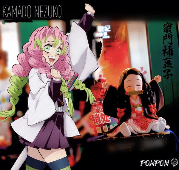 Demon Slayer Nezuko Kamado Cosplay Mitsuri Kanroji GK Statue - PomPon Studio [In-Stock]