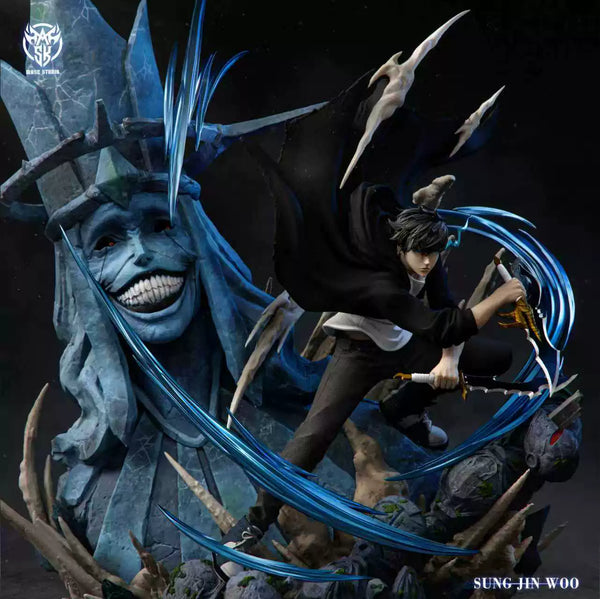 Solo Leveling Sung Jin Woo VS Praise the God GK Statue - Mask Studio [Pre-Order]