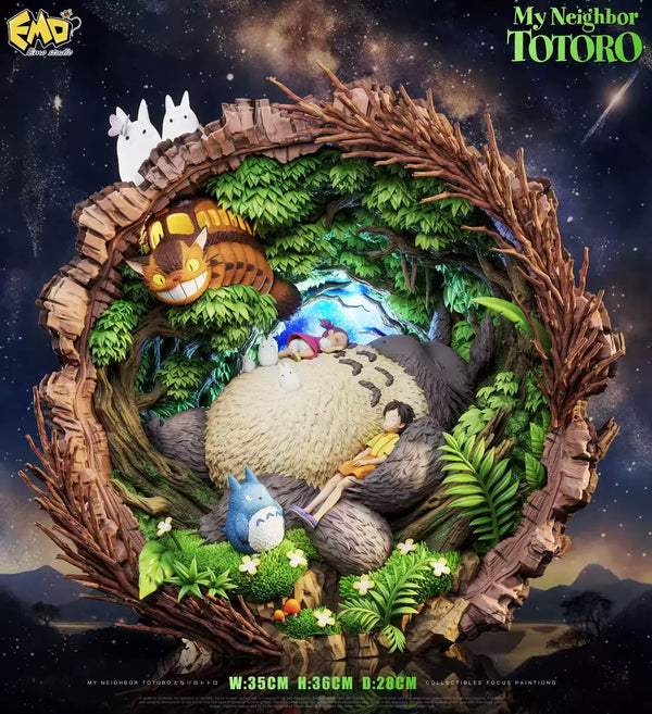 My Neighbor Totoro Dreamy Healing Series 001 A Midsummer Night's Dream 1/6 GK Statue - Emo Studio [Pre-Order]