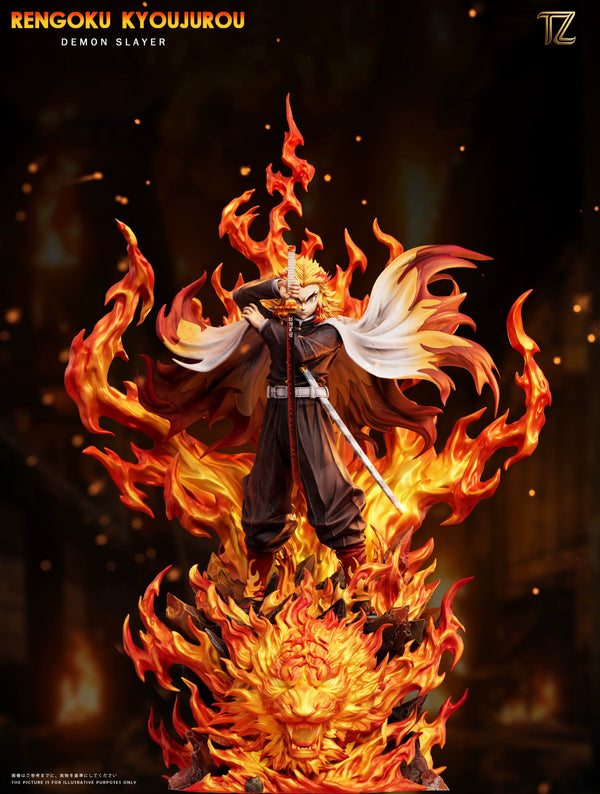 Demon Slayer Flame Hashira Kyojuro Rengoku 1/6 GK Statue - TZ Studio [Pre-Order]