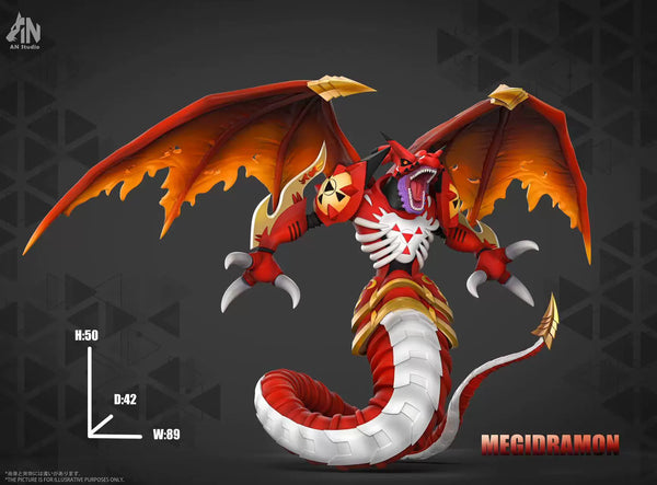 Digimon Megidramon 1/6 GK Statue - AN Studio [Pre-Order]