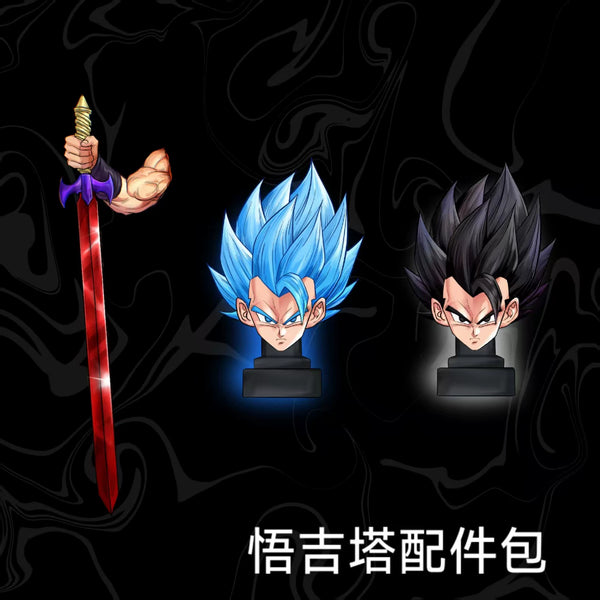 Dragon Ball Throne Gogeta & Throne Vegito 1/6 GK Statue - JW Studio [In-Stock]