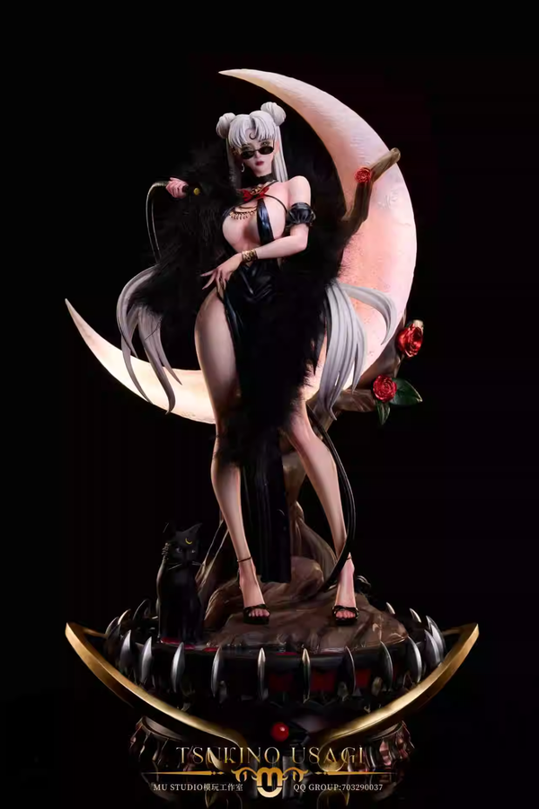 Sailor Moon Dark Tsukino Usagi 1/4 GK Statue - Mu Studio [In-Stock]