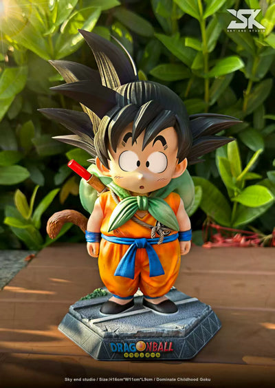 Dragon Ball Little Goku First Arrival in a Western City GK Statue - Sky End Studio [In-Stock]