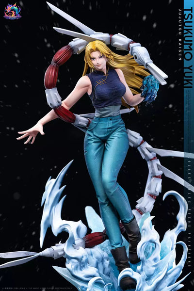 Jujutsu Blonde Big Sister Kaisen Tsukumo Yuki 1/4 GK Statue - YQY Studio [In-Stock]