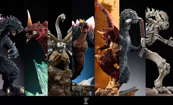 God-Zilla Monster Original God-Zilla Monster's Skeletal Fossils 1/6 GK Statue - Hard Shell Studio [Pre-Order]
