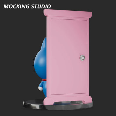 Chiikawa Hachiware Cosplay Doraemon GK Statue - Zhu Yi Wan Jia Studio & MOCKING Studio [Pre-Order]