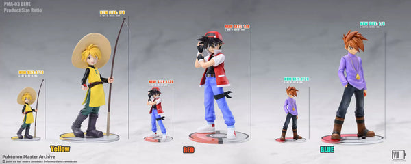Pokémon Special Trainer Pokédex Series #3 Blue Oak GK Statue - V3fanart Studio [Pre-Order]