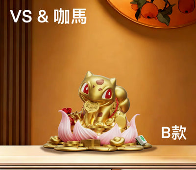Pokémon Bring Wealth Bulbasaur GK Statue - Ka Ma Mo Wan Studio & VS Studio [Pre-Order]