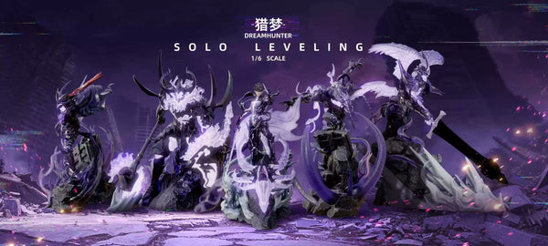 Solo Leveling Series Sung Jin-Woo & Bellion & Igris & Beru & Iron 1/6 GK Statue - DREAM HUNTER Studio [Pre-Order]