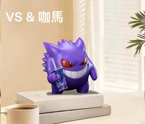 Pokémon Milk Tea Gengar 1/7 GK Statue - Ka Ma Mo Wan Studio & VS Studio [Pre-Order]