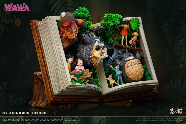 My Neighbor Totoro Hayao Miyazaki Book Series #1 Totoro GK Statue - Wawa Studio [Pre-Order]