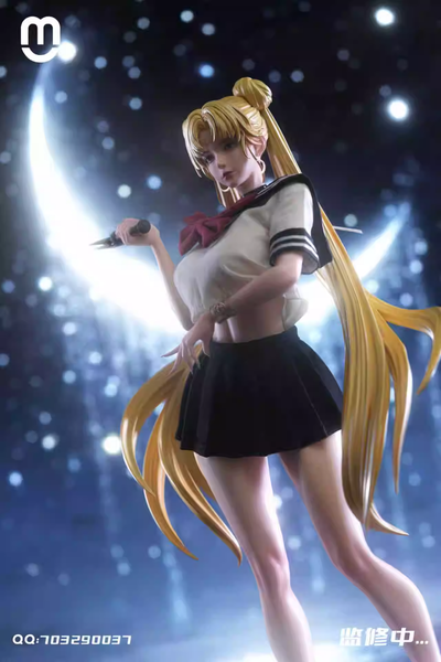 Sailor Moon Dark Tsukino Usagi 1/4 GK Statue - Mu Studio [In-Stock]