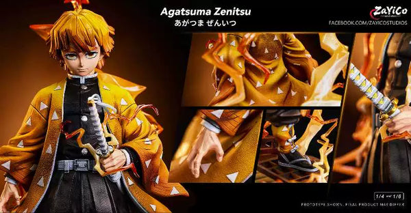Demon Slayer Agatsuma Zenitsu GK Statue - Zayico Studio [In-Stock]