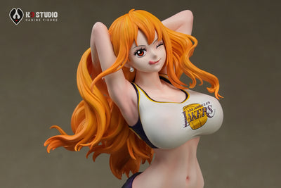 One Piece Straw Hat Basketball Team 1/6 Nami Full-Body GK Statue - K9 Studio [In-Stock]