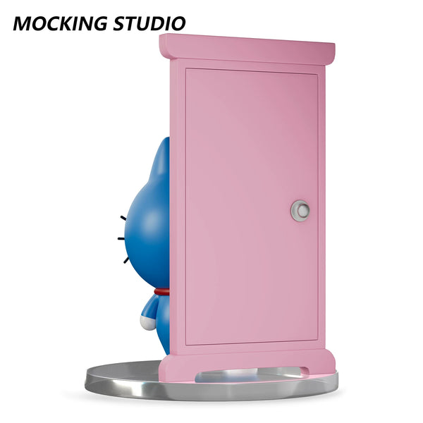 Chiikawa Hachiware Cosplay Doraemon GK Statue - Zhu Yi Wan Jia Studio & MOCKING Studio [Pre-Order]