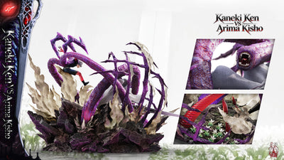 Tokyo Ghoul Kishou Arima VS Kaneki Ken 1/6 GK Statue - Black Goat Studio [Pre-Order]