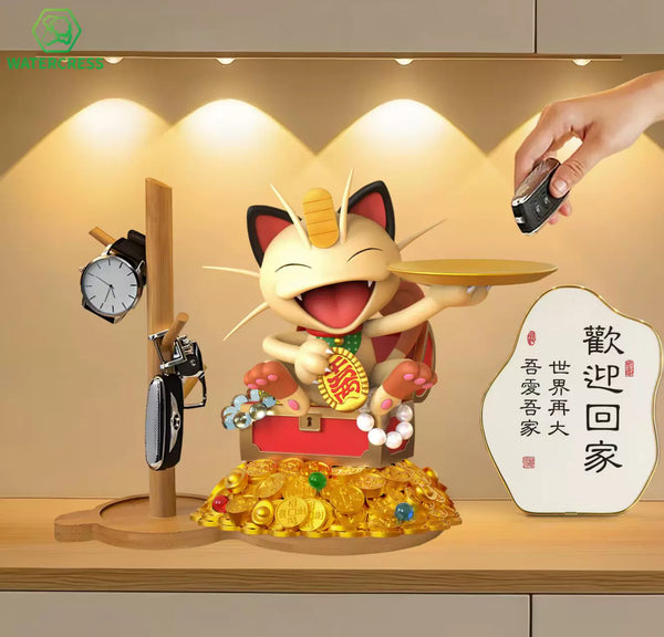 Pokémon Attract Wealth Storage Meowth GK Statue - Watercress Studio [Pre-Order]