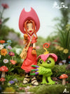 Digimon Group Photo of the Main Characters #1 Mimi Tachikawa & Palmon GK Statue - Guang Qiu Studio [In-Stock]