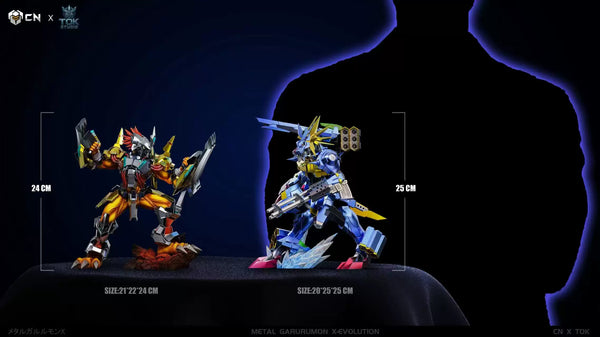 Digimon MetalGarurumon X GK Statue - Crazy Nest Studio & TOK Studio [Pre-Order]