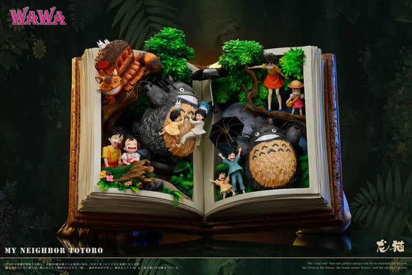 My Neighbor Totoro Hayao Miyazaki Book Series #1 Totoro GK Statue - Wawa Studio [Pre-Order]