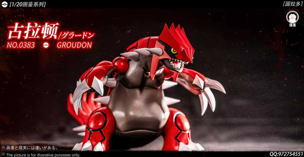 Pokémon Pokédex Series Hoenn Region Groudon 1/20 GK Statue - WangWang Studio [Pre-Order]