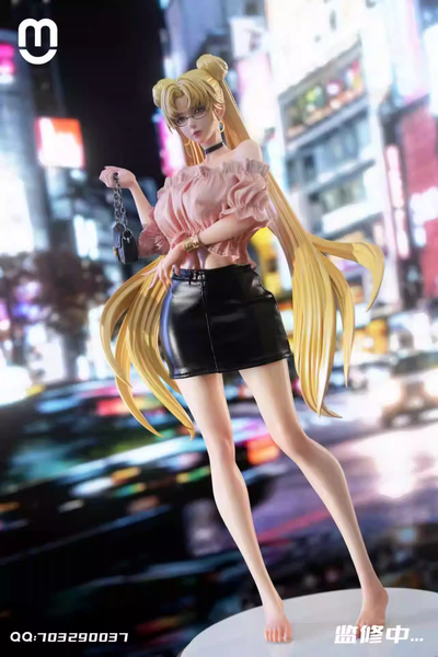 Sailor Moon Dark Tsukino Usagi 1/4 GK Statue - Mu Studio [In-Stock]