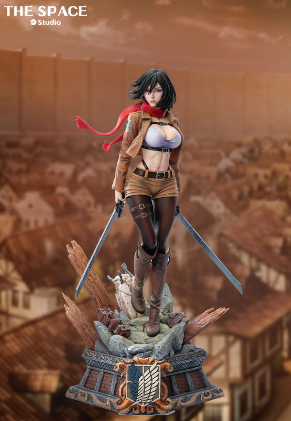 Attack on Titan Mikasa Ackerman GK Statue - The Space Studio [In-Stock]