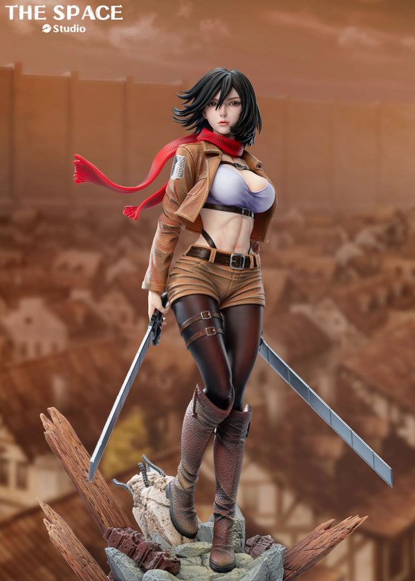 Attack on Titan Mikasa Ackerman GK Statue - The Space Studio [In-Stock]