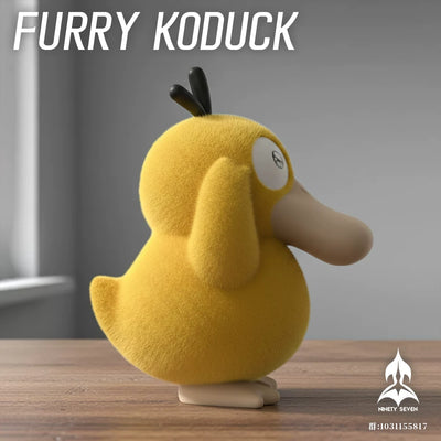 Pokémon Platinum Silicone Flocked Psyduck GK Statue - NINETY SEVEN Studio [Pre-Order]