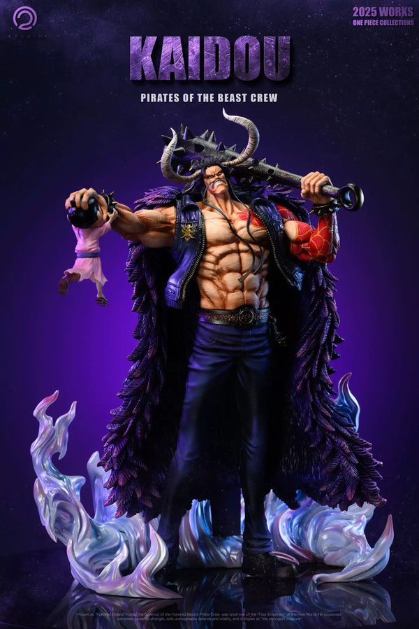 One Piece Wano Country Leather Jacket Kaido pop GK Statue - C2 Studio [Pre-Order]