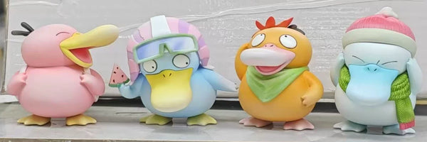 Pokémon Four Seasons Psyduck 1/20 GK Statue - Shi Wan Fu Te Studio [Pre-Order]