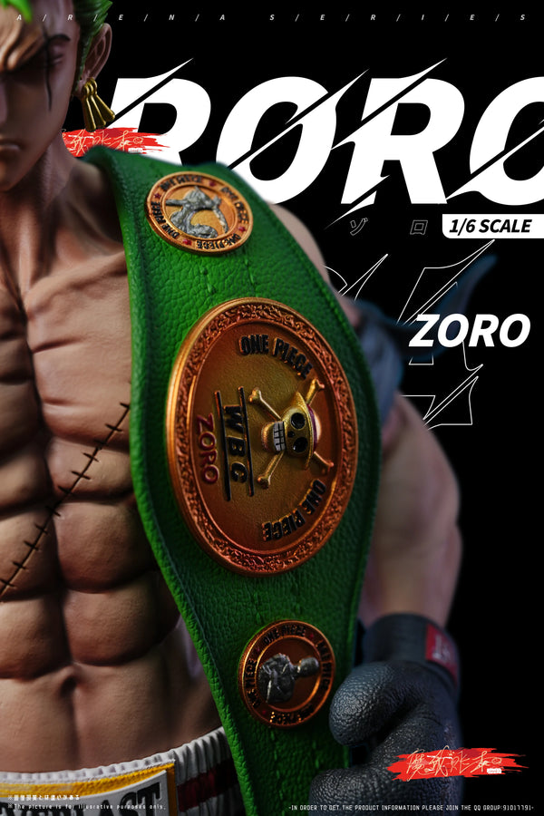 One Piece Boxing Series #1 Roronoa Zoro GK Statue - MagicBook Studio [In-Stock]