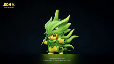 Pokémon Pikachu Cosplay Mega Tyranitar GK Statue - ECHO Studio [Pre-Order]