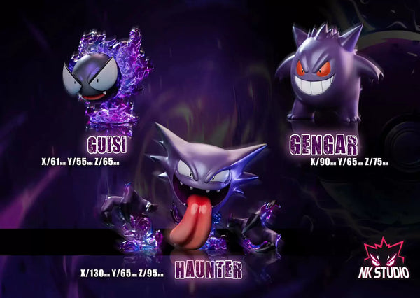 Pokémon Gengar Evolution Group 1/20 GK Statue - NK Studio [Pre-Order]
