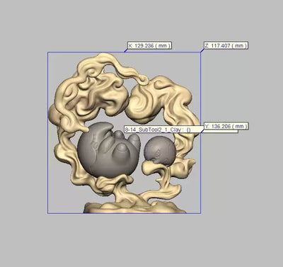 Pokémon Munna Evolution Group GK Statue - LM Studio [Pre-Order]