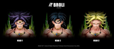 Dragon Ball 1/6 & 1/4 Broly GK Statue - TOP 1 Studio [Pre-Order]