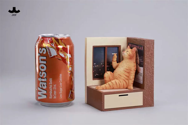 Philosopher Cat at the Windowsill Licensed Statue - JXK Studio [Pre-Order]
