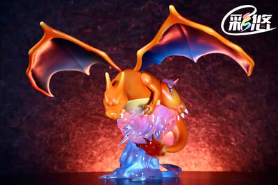 Pokémon Silver Conference Ash Ketchum's Team VS Gary Oak's Team Ash Ace Charizard 1/20 GK Statue - Cai You Studio [Pre-Order]