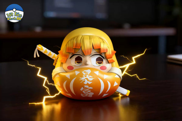 Demon Slayer Daruma #1 Fortune Zenitsu Agatsuma GK Statue - Hit Face Studio [Pre-Order]