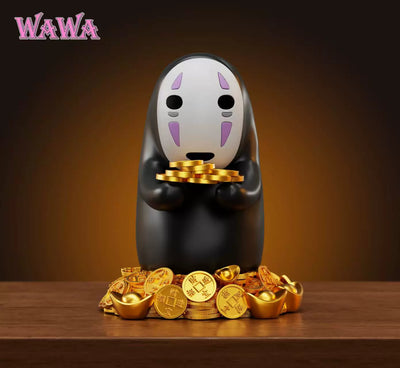 Spirited Away Bring Wealth Series Lucky No-Face GK Statue - WAWA Studio [In-Stock]