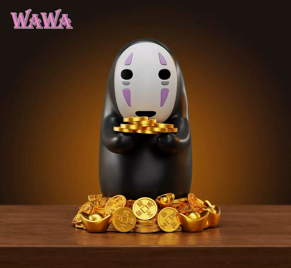 Spirited Away Bring Wealth Series Lucky No-Face GK Statue - WAWA Studio [In-Stock]